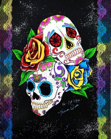 Sugar Skull Wallpapers - Top Free Sugar Skull Backgrounds - WallpaperAccess