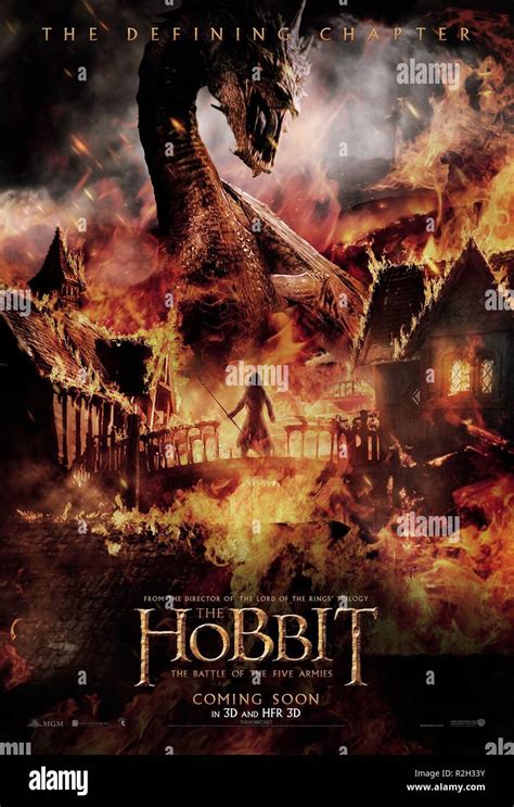 Hobbit Battle Of Five Armies Movie Poster