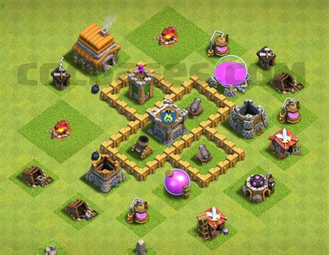 12+ Best Town Hall 3 Base 2024 (New!) | War & Defense - Top Bases with Instant Copy Links ...