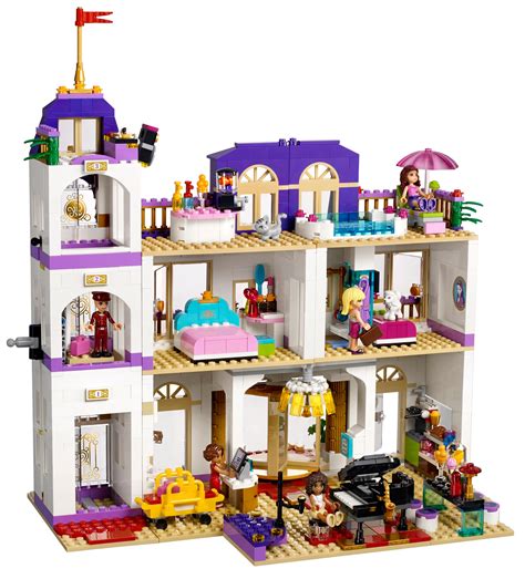 Amazon.com: LEGO Friends Heartlake Grand Hotel 41101 Popular Kids Toy: Toys & Games