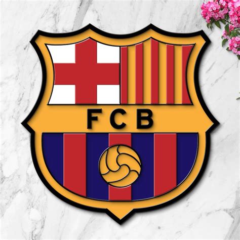 FC BARCELONA 3D Crest - Etsy