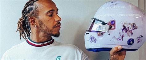 Lewis Hamilton Introduces His Whimsical Monaco GP Helmet – Designed By Daniel Arsham - autoevolution