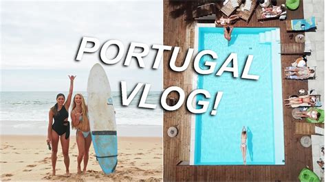 Portugal Surf Camp Tour & First Surf Lesson! - YouTube