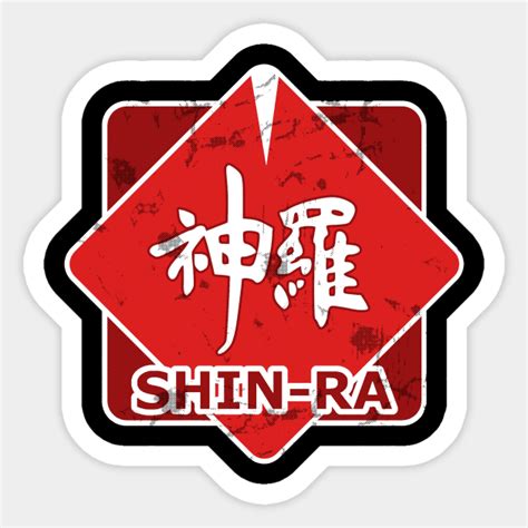 Shinra logo - Final Fantasy 7 - Sticker | TeePublic