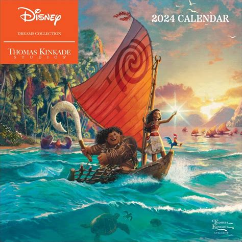 Thomas Kinkade Disney Calendar 2024 - Inna Renata