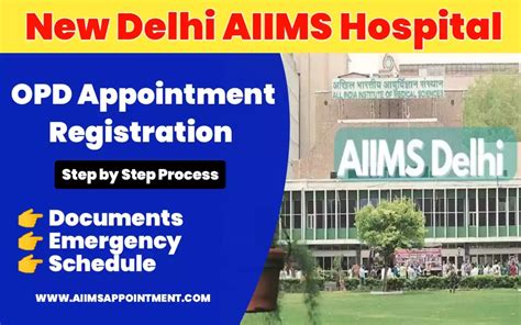 AIIMS Delhi Appointment, Online OPD Registration 2024 @ors.gov.in