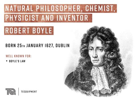 Robert Boyle: Boyle's Law | TecQuipment