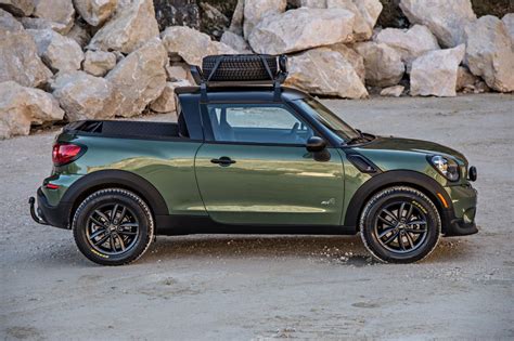 MINI Paceman Pickup Truck Goes Official, Has a Snorkel - autoevolution