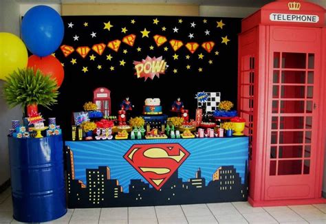 20+ Best Superman Birthday Party Ideas of 2021