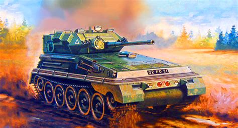 Scorpion Tank | War tank, Armored fighting vehicle, Military art
