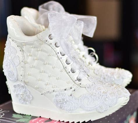 15 Bridal Sneakers To Wear On Your Wedding Day To Look More Stylish