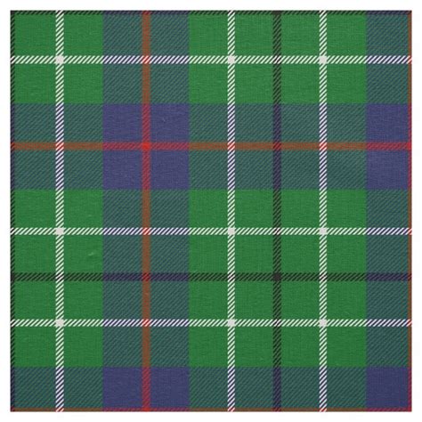 Clan Duncan Tartan Fabric | Zazzle