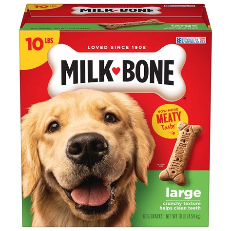 Buy Milk-Original Dog Treats Biscuits for Large Dogs, 10 Pounds Online ...