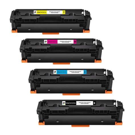 HP 414A 4 Pack BCMY Compatible Toner Cartridge | Inkguides.com