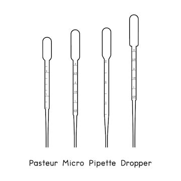 Graduated Pipette Laboratory Apparatus