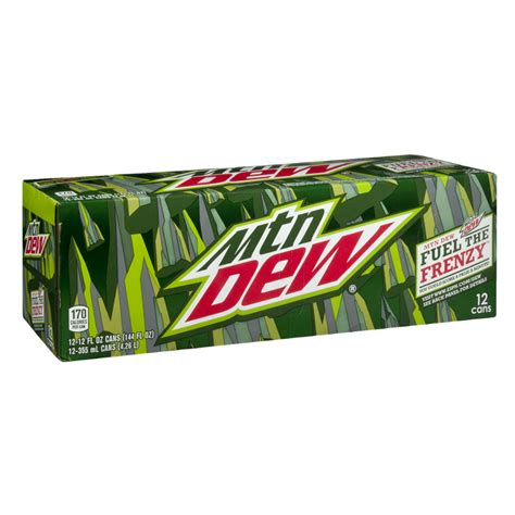 Mountain Dew 12 Pack of 12oz Cans | Garden Grocer