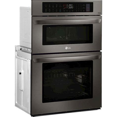 LG 30" Combination Double Electric Convection Wall Oven with Built-In ...