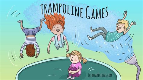 17 Super Fun Trampoline Games for Kids and Adults - IcebreakerIdeas