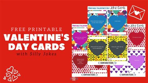 Free Printable Valentine's Day Joke Cards - Our Family Code