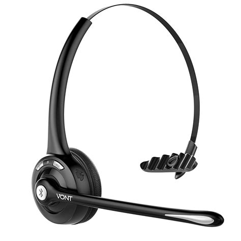 Bluetooth Headset with Microphone, Wireless Office Headset, Portable, Suitable for Men, Women ...