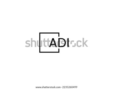 Adi Letter Initial Logo Design Vector: เวกเตอร์สต็อก (ปลอดค่าลิขสิทธิ์) 2235260499 | Shutterstock