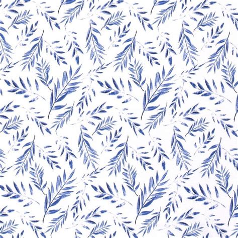 Delft Blue Fabric - Etsy