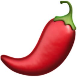 Hot Pepper Emoji (U+1F336)