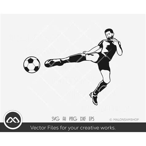 Soccer SVG Silhouette 4 - soccer svg, soccer mom svg, soccer - Inspire ...