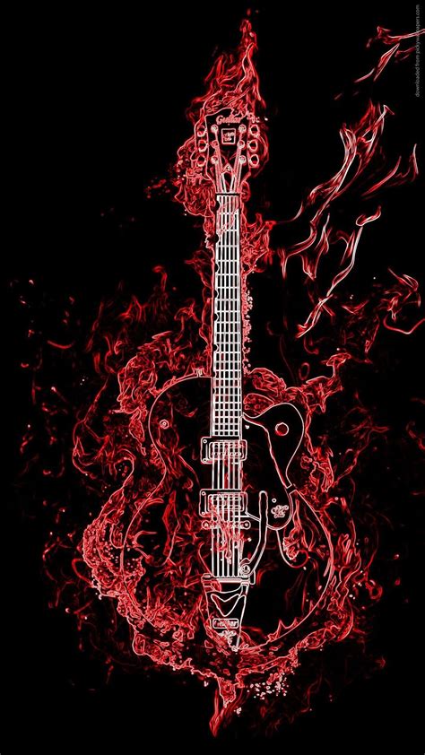 Red Guitar Wallpapers - Top Free Red Guitar Backgrounds - WallpaperAccess