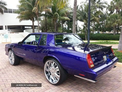 1987 Chevrolet Monte Carlo Ss Candy Custom Video