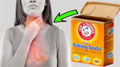 How to Treat Acid Reflux with Baking Soda - YouTube