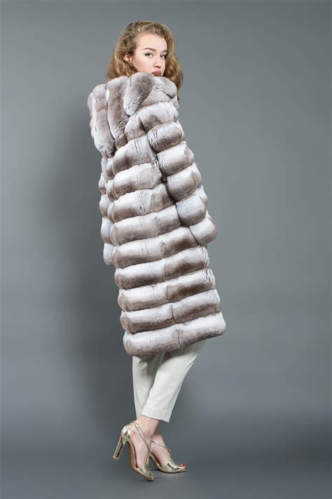 Chinchilla coat - Hand-sewn real chinchilla fur coats, jackets, vests ...