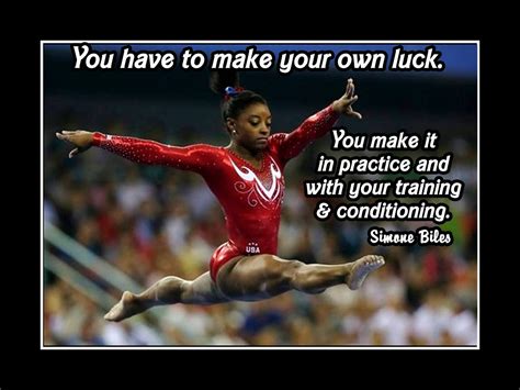 Simone Biles Quotes About Gymnastics : Simone Biles Girls Gymnastics Motivation Poster, Coaching ...