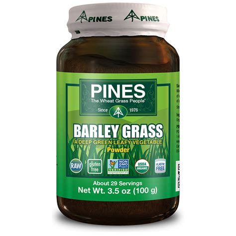 Barley Grass Powder (3.5 oz) – Pines Wheatgrass