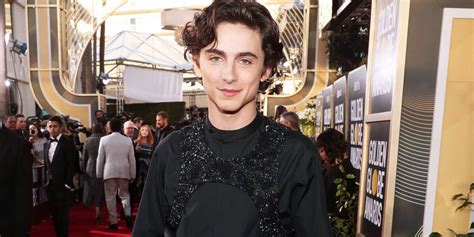 Timothée Chalamet Golden Globes 2019 Outfit