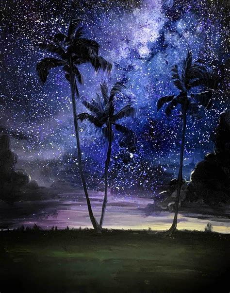 20+ starry night sky art - UlanPuandika