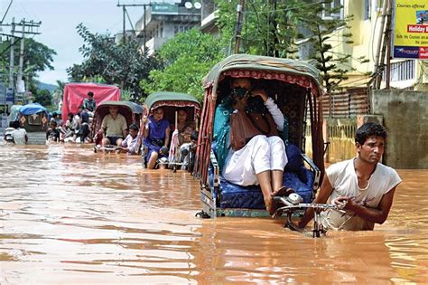 Severe Floods Devastate Life In Assam