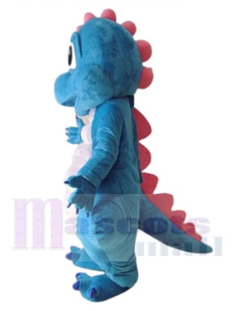 Blue Baby Dinosaur Mascot Costume Animal