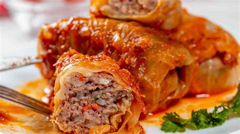 What is gołąbki? Not birds but traditional Polish cabbage rolls ...