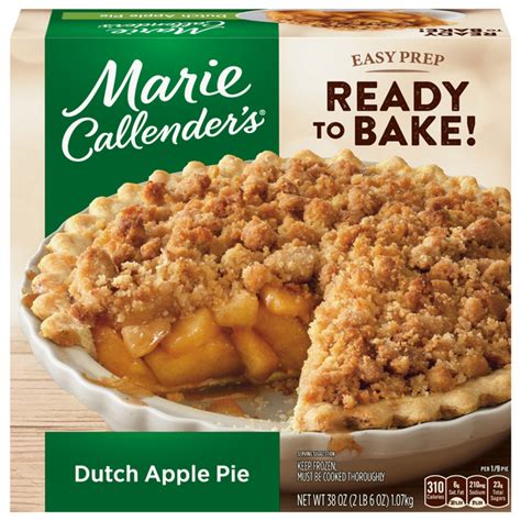 Save on Marie Callender's Dutch Apple Pie Frozen Order Online Delivery | GIANT