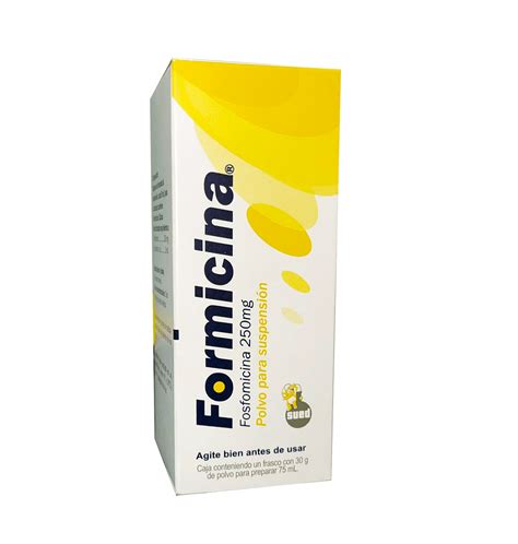 Formicina 250gm Susp x 75ml/ Fosfomicina - Farmacias Economicas