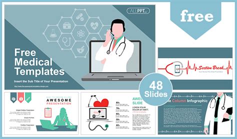 Powerpoint Template For Medical Presentation Collection