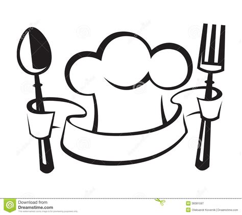 9+ Spoon And Fork Clipart - Preview : Chef Hat Spoon An | HDClipartAll