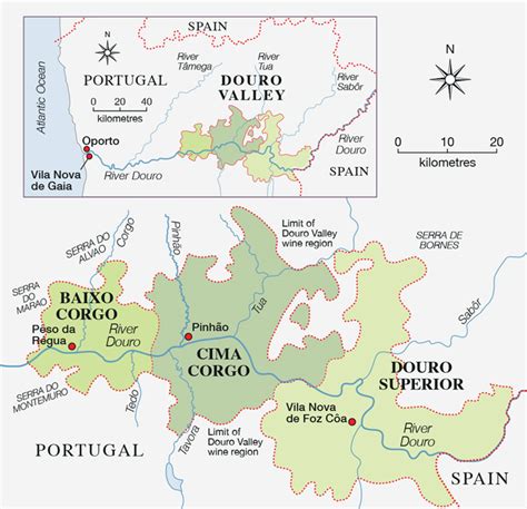 Convertir perjudicar Mal douro valley portugal map a pesar de Mencionar La risa