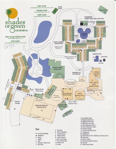 Shades of Green Resort Layout • Military Disney Tips Blog