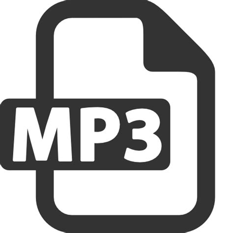 Mp3 Icon, Transparent Mp3.PNG Images & Vector - FreeIconsPNG