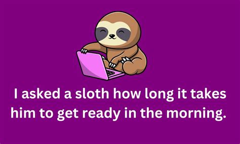 120 Hilarious Sloth Jokes 2023