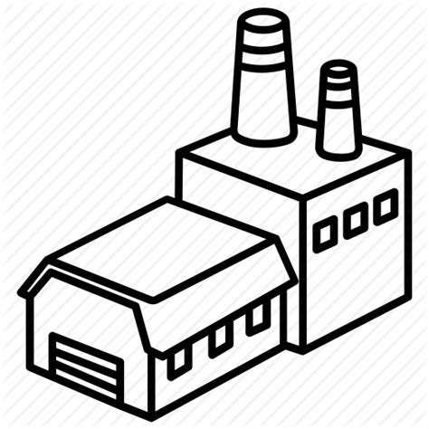 Factory Building Drawing at GetDrawings | Free download