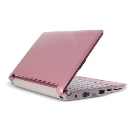 Pink Acer Aspire one netbook, 1Gb RAM, 1.6ghz Atom processor, 160Gb ...