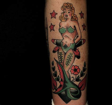 Sailor Jerry Mermaid | Sailor tattoos, Mermaid tattoo, Mermaid tattoos